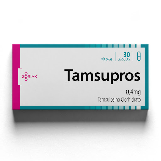 TAMSUPROS TAMSULOSINA 0.4MG CAP X 30